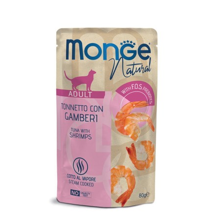 MONGE BS.CAT TONNO/GAMBERETTI GR.80
