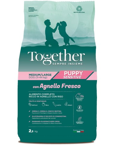 TOGETHER DOG PUPPY AGNELLO M/L KG.12