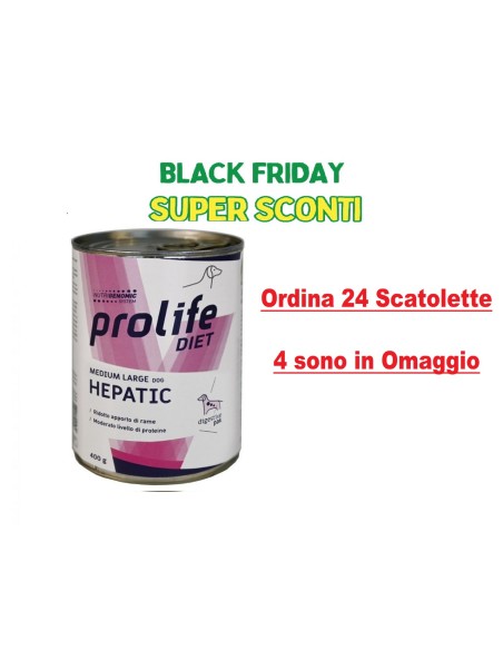 PROLIFE DOGW HEPATIC M/L 400GR