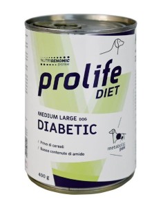 PROLIFE DOG VET DIABETIC M/L  Gr.400