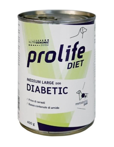 PROLIFE DOG VET DIABETIC M/L  Gr.400