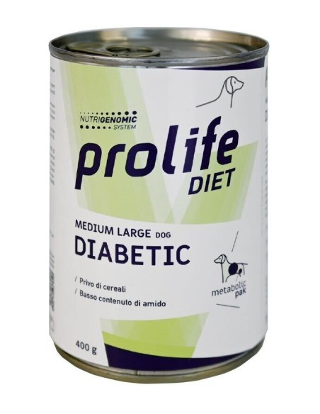 PROLIFE DOG VET DIABETIC M/L  Gr.400